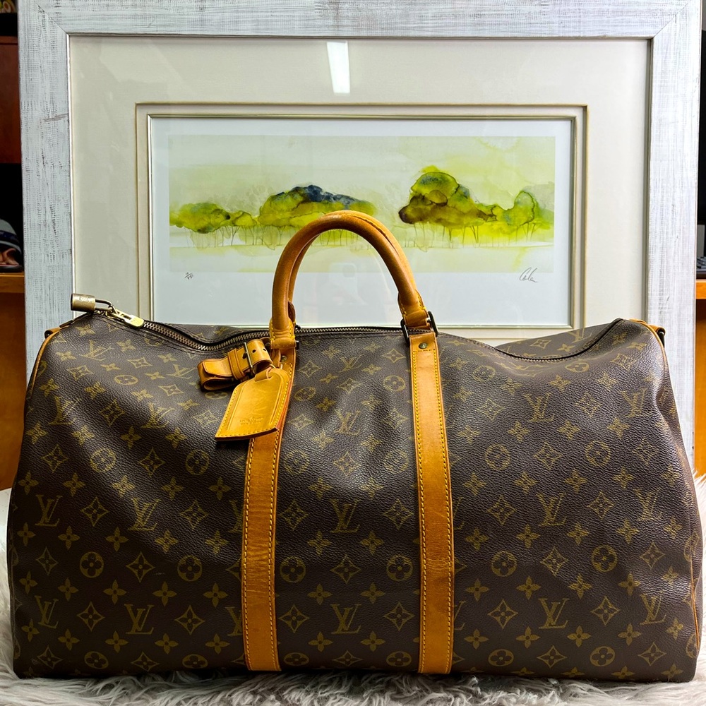 Louis Vuitton Monogram Keepall 55